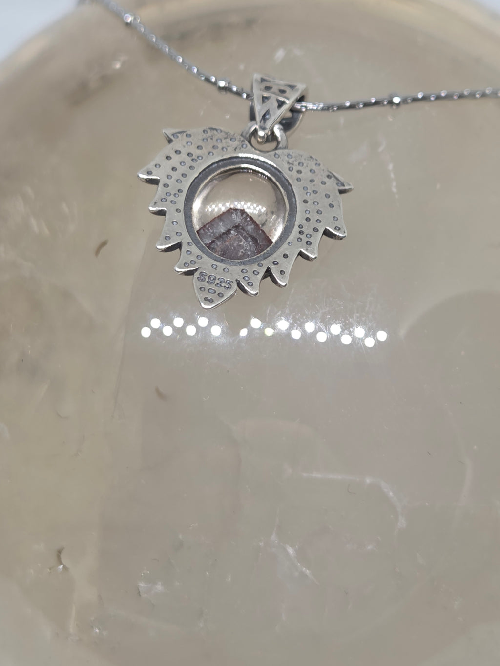 Red Phantom Quartz Pendant