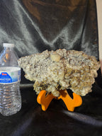 Large calcite and pyrite specimen