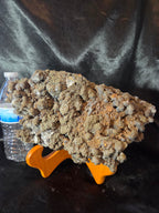 Large calcite and pyrite specimen