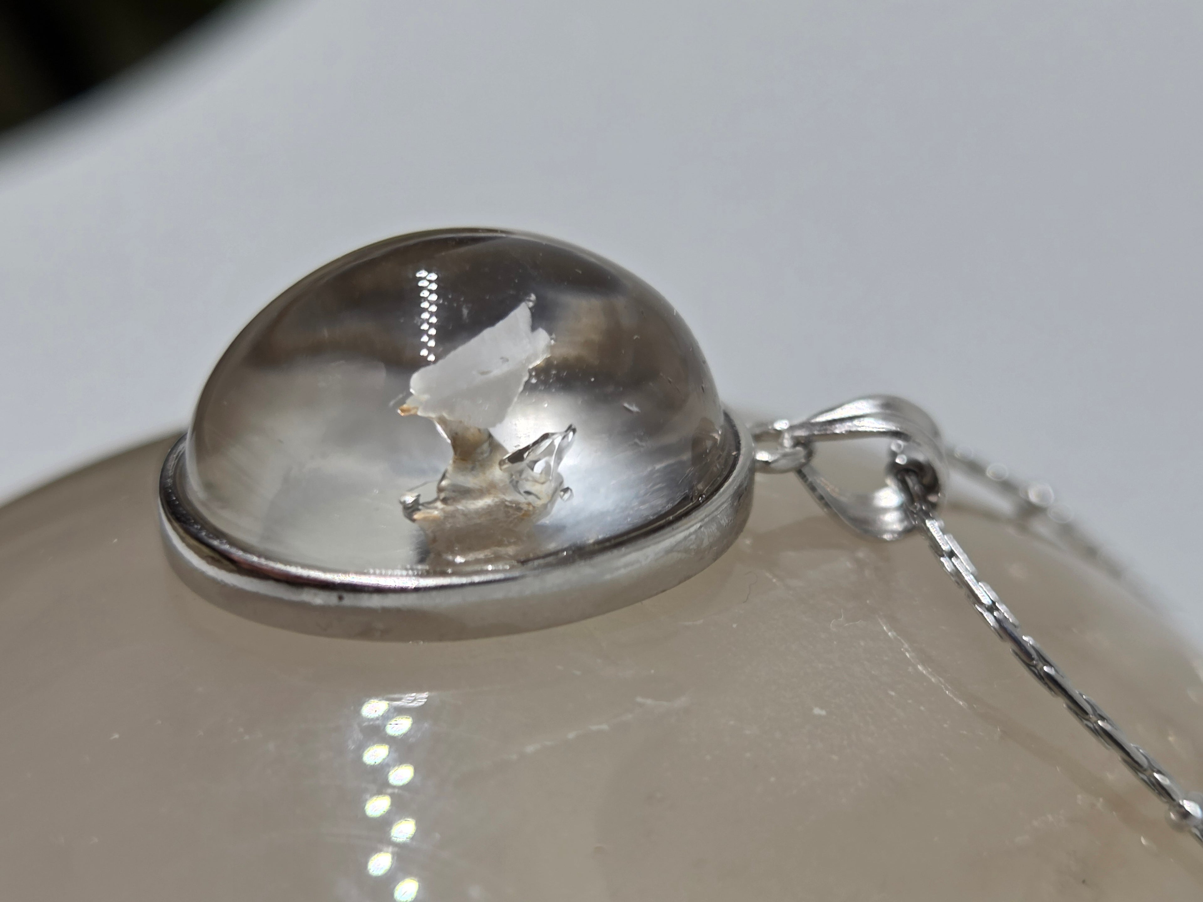 Included Quartz Pendant